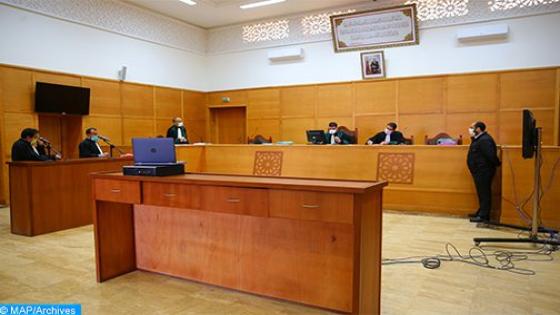استفادة 6878 معتقلا من 307 جلسة عن بعد عقدتها مختلف محاكم المملكة من 10 إلى 13 غشت