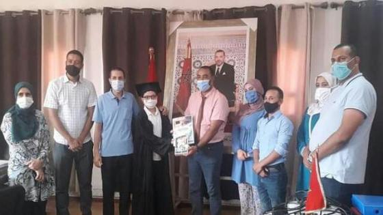 الرحال يحتفي بالتلميذ ” هشام أيت بن العربي ” في شيشاوة