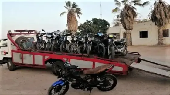 بعد الحملة ،الحكومة تمنح مهلة لأصحاب الدراجات النارية