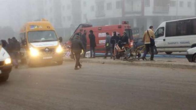 سيارة نقل مدرسي تقتل ” صبية ” في إنزكان .