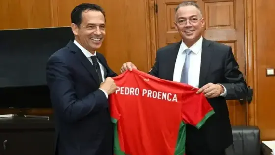 مونديال 2030 يجمع لقجع بنظيره البرتغالي