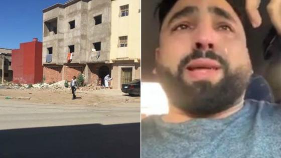 بالفيديو:فنان يبكي على المباشر و يكشف خروقات تعمير تورط فيها نافذون !