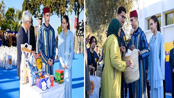 ولي العهد الأمير مولاي الحسن والأميرة للا خديجة يطلقان العملية الوطنية “رمضان 1446”