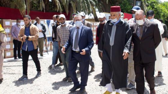 جمعية كبور الماسي للأعمال الاجتماعية توزع أزيد من 3000 قفة تضامنية بجماعة أحمر الكلالشة