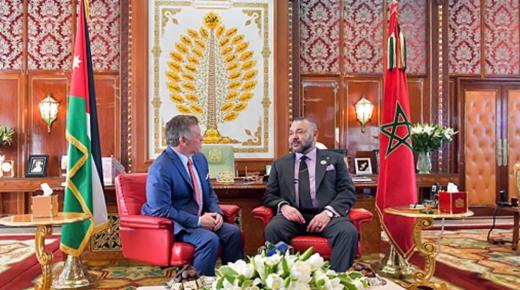 الملك محمد السادس والعاهل الأردني يتباحثان بشأن المسجد الأقصى