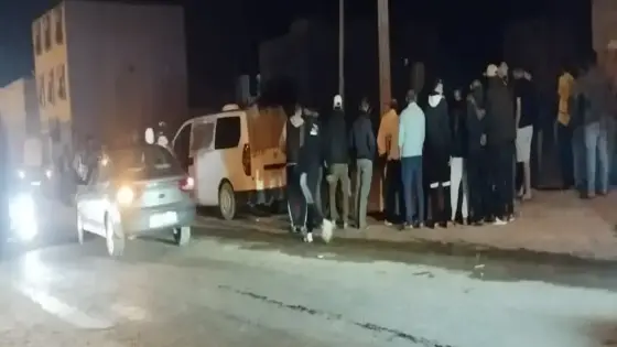 حادثة سير مميتة بسبب اصطدام مركبتين بضواحي اشتوكة