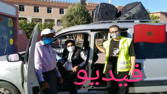 فيديو لفعاليات تذكر بقواعد السلامة الصحية في آيت ملول