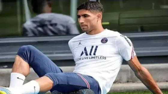 اللاعب الدولي ” أشرف حكيمي ” يغيب عن الملاعب