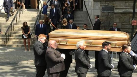 دونالد ترامب يودع زوجته السابقة ” إيفانا ترامب “