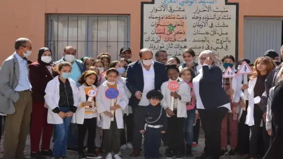 المجلس البلدي لإنزكان في زيارة تفقدية لعدد من المؤسسات التعليمية بالمدينة