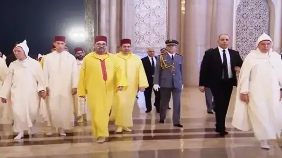 أمير المؤمنين يترأس بالرباط حفلا دينيا مهيبا إحياء لليلة القدر المباركة