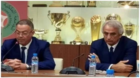 رحيل خاليلوزيتش ينتظر توقيع فوزي لقجع