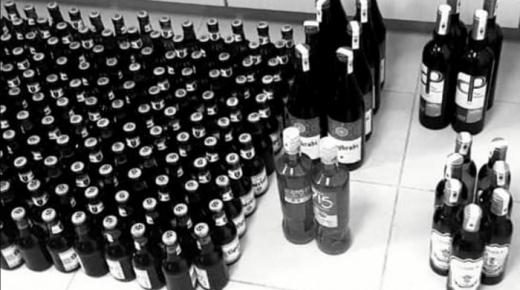 حجز أزيد من 55 ألف قنينة مشروبات كحولية معروضة للبيع بدون رخصة بفاس
