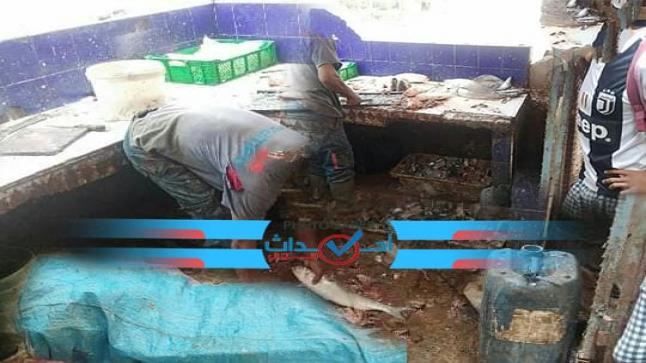 محلات لبيع السمك تهدد صحة المواطنين بأورير نواحي أكادير