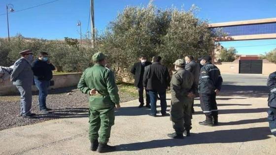 زيارة تفقدية لمراكز التلقيح ضد كورونا بشيشاوة