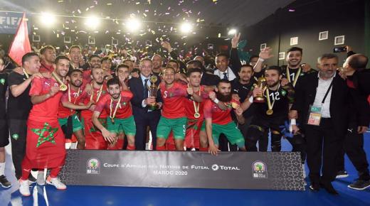 المنتخب المغربي للفوتسال يتوج بلقب كأس العرب على حساب مصر