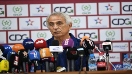 ندوة صحفية للناخب الوطني وحيد حاليلوزيتش يوم الخميس المقبل بسلا استعدادا لمباراتان وديتان