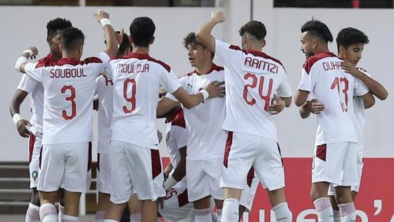 المنتخب المغربي لأقل من 20 سنة في تجمع إعدادي بمدينة السعيدية