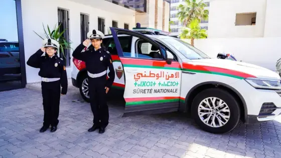 ولاية أمن أكادير تحتفي بالطفلتين “وئام وسارة” تكريسا لمفهوم الشرطة المواطنة