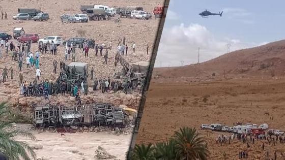 ارتفاع عدد ضحايا حادث انقلاب حافلة الراشدية