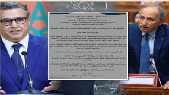 شباب مجازون ومعطلون يطالبون بإدماجهم المباشر في أسلاك الوظيفة العمومية بعد سنوات من الإقصاء