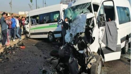 حادث مروع بطنجة ..قتيل و18 جريح