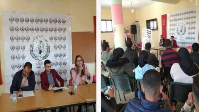 المحاميان فتيحة حجاج وجواد بوزيد يناقشون حقوق الانسان والحريات الفردية بمدينة القليعة