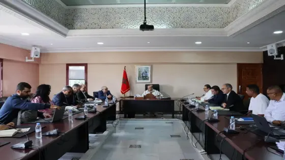 عمالة إنزكان أيت ملول تحتضن اجتماع اللجنة الإقليمية لتتبع مشاريع التأهيل الحضري لمدينة إنزكان في شطرها الأول