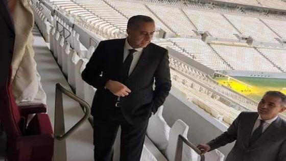 الحموشي يتفقد الملعب المحتضن لنهائي كأس العالم بقطر