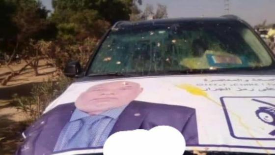 رشق البرلماني ” مول البيض ” في حملته الانتخابية