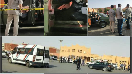 بالصور ، جديد قضية حجز الاسلحة النارية وسط المحطة الطرقية لكلميم