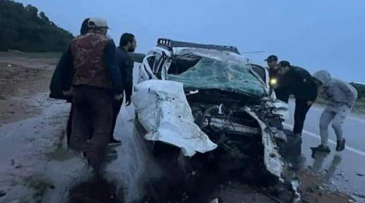 الأمطار تقتل سائق ” طاكسي ” في حادثة سير خطيرة