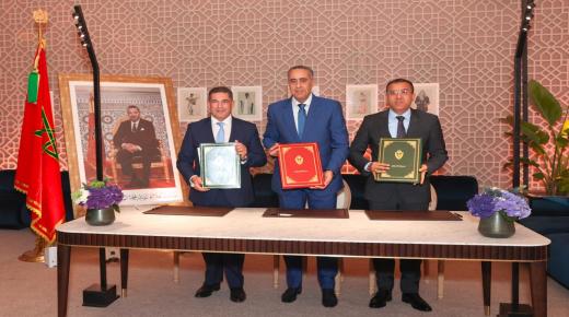توقيع اتفاقية إطار بين الأمن ومجموعة العمران وولاية جهة سوس ماسة 