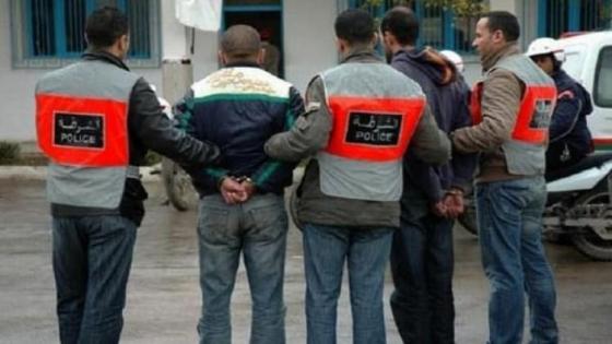توقيف شخصين متلبسين في سرقة موصوفة لفيلا سكنية