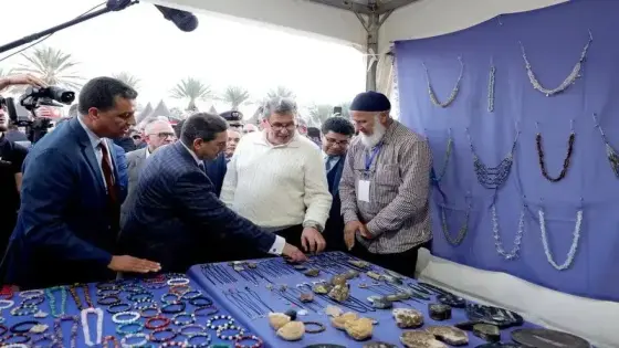 أخنوش يتفقد حرفيين بمدينة أكادير