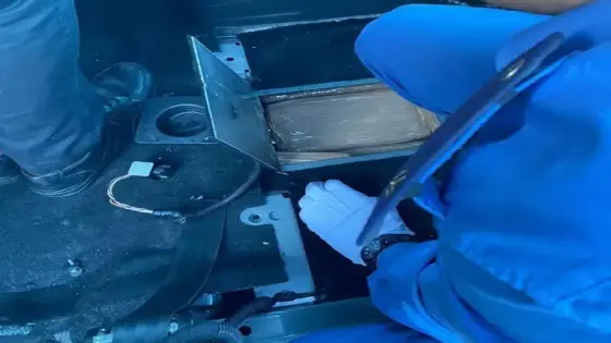 إجهاض محاولة تهريب 67 كيلوغرام من مخدر الكوكايين على متن سيارة مسجلة بالخارج