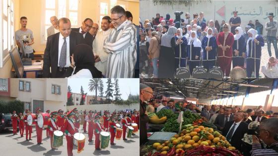 انزكان…العامل ابو الحقوق يشرف على زيارة وافتتاح مشاريع شبابية اجتماعية بمناسبة الذكرى 14 للمبادرة الوطنية للتنمية البشرية