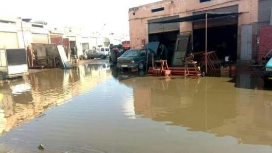 ليلة ممطرة ” تغرق” أحياء بمدينة بيوكرى