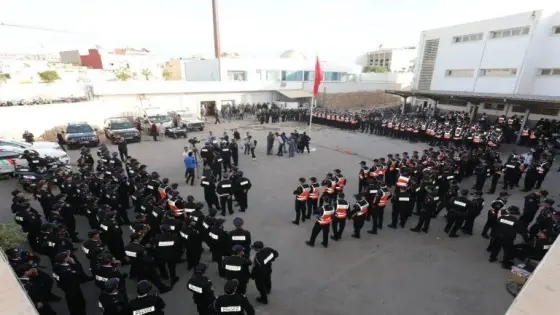 مصطفى إمرابظن والي أمن أكادير يشرف على الاستعدادات والترتيبات الأمنية بخصوص البوناني