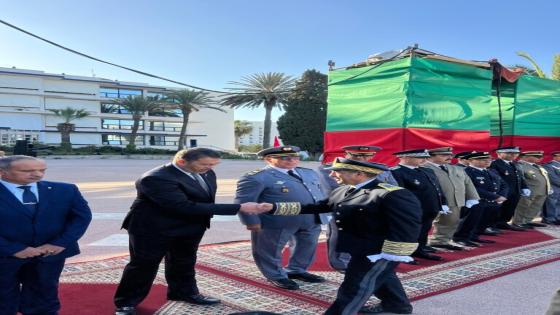 أكادير : والي جهة سوس ماسة يترأس مراسيم تحية العلم احتفاء بالذكرى الخمسين للمسيرة الخضراء
