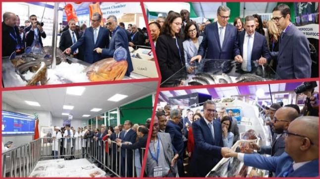 رئيس الحكومة يعطي الانطلاقة الرسمية لفعاليات معرض “أليوتيس” الدولي بأكادير