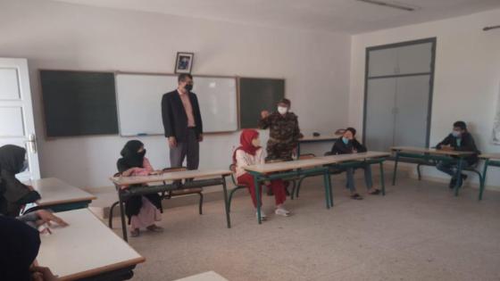 سلطات إقليم تارودانت تواكب الدخول المدرسي في ظل جائحة كورونا