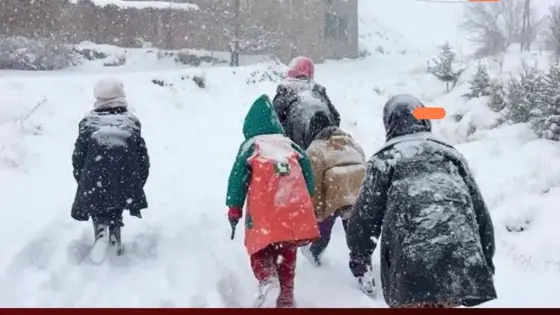 الثلوج تعلق الدراسة بورزازات