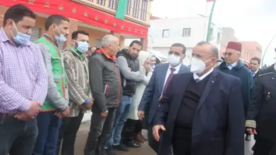 بالقليعة ، عامل الاقليم في زيارة تفقدية للمركز الاجتماعي التربوي و شبه الطبي و المهني للأشخاص في وضعية إعاقة