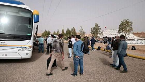 لجنة اليقظة تنظم رحلات عودة لفائدة 408 من الطلبة العالقين في أكادير بفعل كورونا