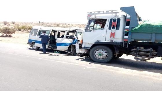 خلل ميكانيكي يتسبب في حادثة سير خطيرة بجماعة الكلالشة ضواحي تارودانت
