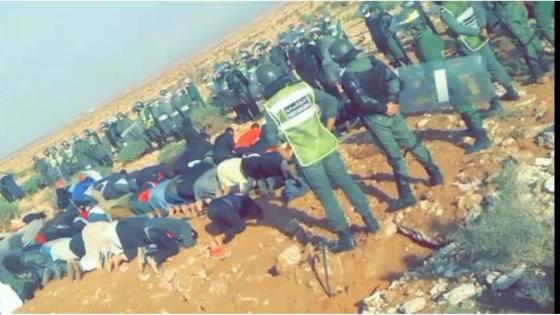 ضد ما وصفوه بــ ” الترامي على أراضيها السلالية بدون اي مبرر” ساكنة“أولاد النومر” تحتج .