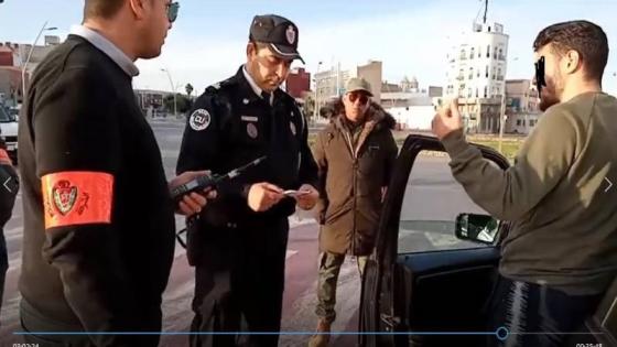 توقيف سيارة ب 4 اشخاص قادمة من طنجة في بيوكرى