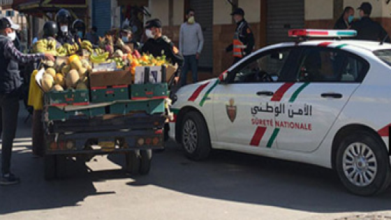 أكادير .. بوليس الدائرة الثانية يشنون حملات يومية على الباعة المتجولين وقائد الملحقة الرابعة في دار غفلون