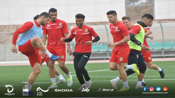 الحسنية تنهي حصصها التدريبية تأهبا للقرش المسفوي
